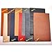Beaulegan Leather Repair Patch - Self-Adhesive for Sofa Car Seats and Bags, 8 Inch by 4 Inch, Litchi Grain & Grey