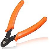 LEONTOOL 5-Inch Memory Wire Cutters for Jewelry Making Jewelry Wire Cutters Memory Wire Cutting Pliers Jewelry Making Supplies for Crafting Beading DIY