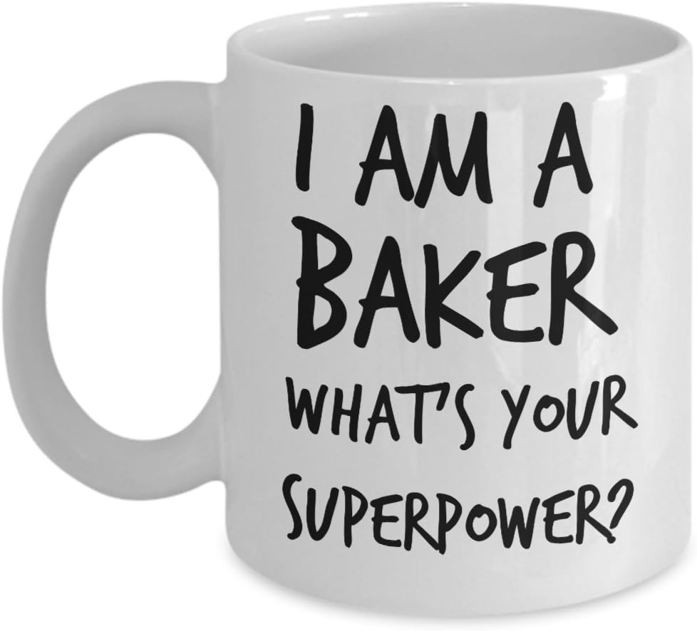 Bakers Coffee Mug - Pastry Chef Gifts - Gifts for Cake Decorators - Baking Cups
