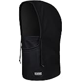 BLACKSTRAP Overhood Therma Dual Layer Adjustable Balaclava Ski Mask, Over or Under Helmet, Adult Unisex, One Size Fits All