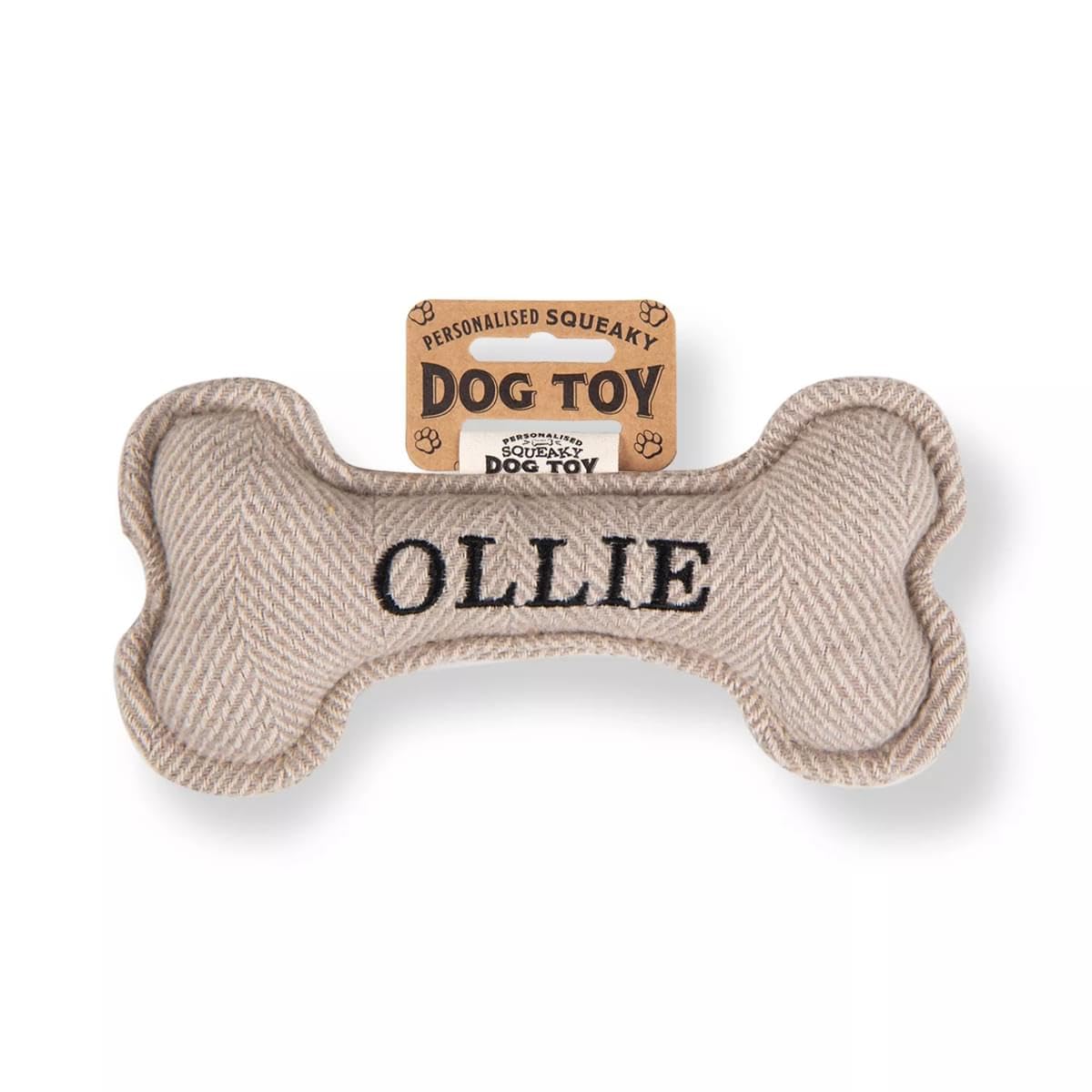 History & Heraldry Squeaky Dog Toy (Ollie) — image 1