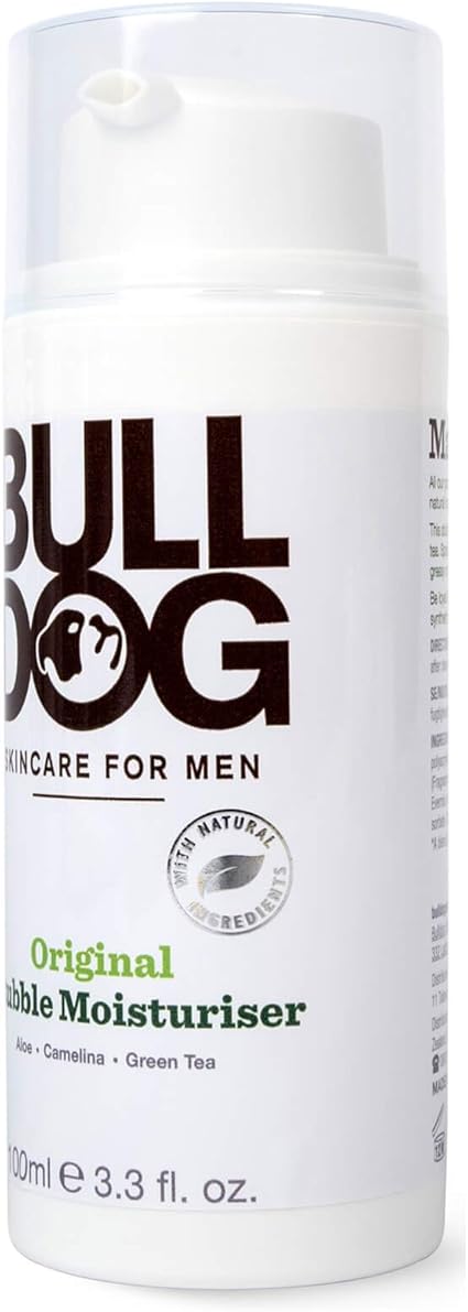 bulldog original stubble moisturiser