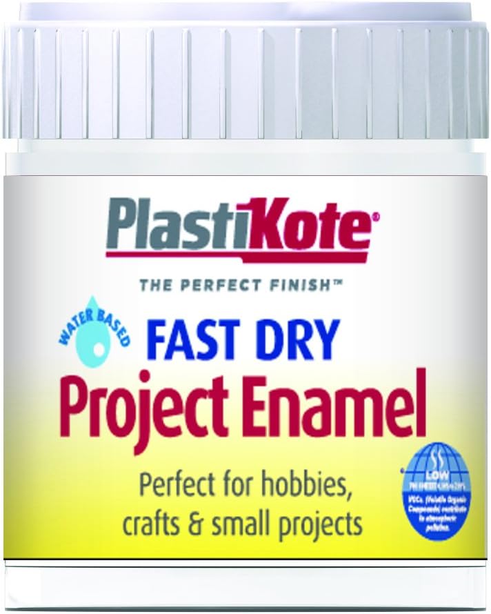 Plasti-Kote B26W 59 ml Enamel Paint Clear Brand New Small Bottle