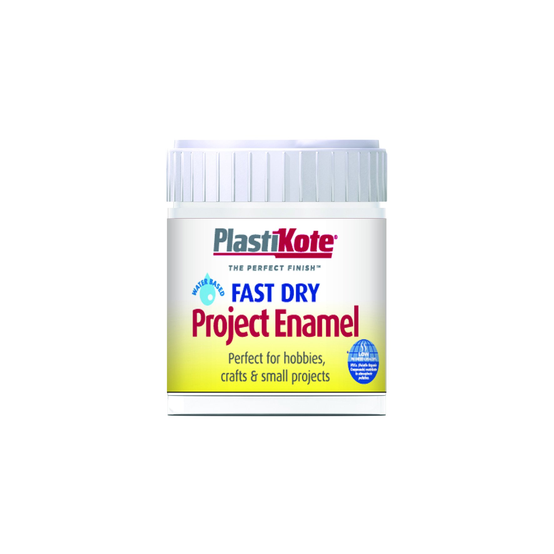 Plasti-Kote B26W 59 ml Enamel Paint Bottle - Clear โ image 1