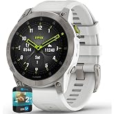 Garmin 010-N2582-20 Epix Gen 2 Premium Active Smartwatch 47 mm White Titanium (Renewed) Bundle with 2 YR CPS Enhanced Protect