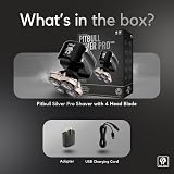 Skull Shaver Pitbull Silver Pro SX5 Head and Face Shaver view 3
