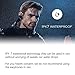 Bluetooth Headphones Wireless Earbuds with Mic - Joyful Heart JH900 Waterproof Sport Headset, Noise Cancelling, Slim Light Earphone for Workout, 6-8 Hr Battery (2018 New Model, Black)