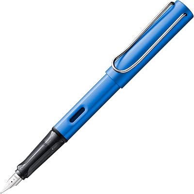 LAMY AL-star Oceanblue Fountain Pen M Nib Aluminum Lightweight