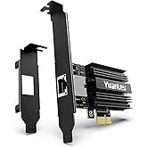 10G PCIe Network Card, YuanLey 10G Base-T Ethernet Card with Marvell AQC113 Conrtoller, PCIE to 10Gb RJ45 Ethernet Adapter NI