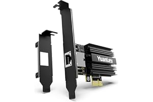 10G PCIe Network Card, YuanLey 10G Base-T Ethernet Card with Marvell AQC113 Conrtoller, PCIE to 10Gb RJ45 Ethernet Adapter NI