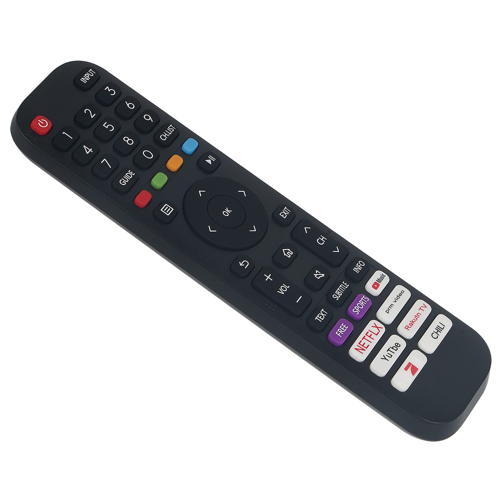 VINABTY EN2AL30H Remote Control Replacement fit for HISENSE Smart TV EN2AL30H Remote Control