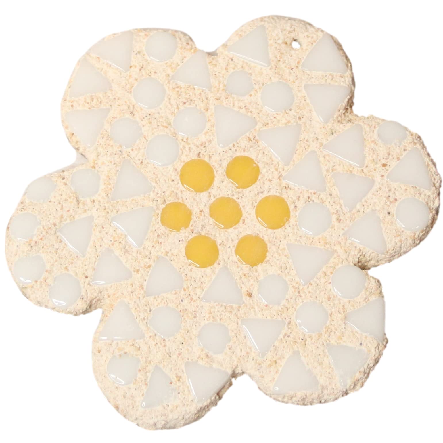 Crafty You Crafty Me - Flower Mosaic Kit, Creative Craft Activity for Kids and Adults, Made in UK