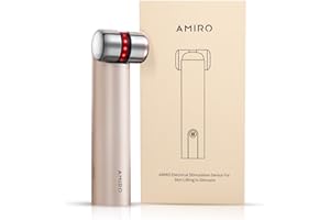 AMIRO HydraGlow Booster Facial Device, Skin Firming & Radiance Enhancing, Works with PDRN Serum, Portable at-Home LED Beauty Device