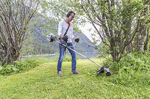 AL-KO Benzin-Motorsense BC 223 B (41 cm Schnittbreite Faden, 25 cm Schnittbreite Messer, 0.7 kW Motorleistung, 22.5 CCM… – Bild 4