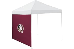 LOGOBRANDS Logo Brands Officially Licensed NCAA Unisex 9 x 9 Side Panel, One Size, Team Color