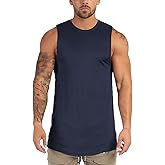 Zukela Men’s Tank Top Quick Dry Sleeveless T Shirts Gym Workout Athletic Muscle Tops Summer Beach Casual Basic Size M to 3XL