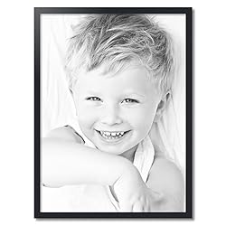 ArtToFrames 28x38 Inch Black Picture Frame, This