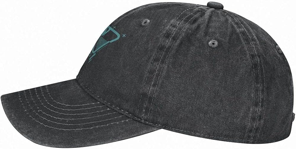 Just A Girl Who Loves Rottweilers Unisex and Personalized Cowboy hat with Adjustable Sunshade Black: Clothing