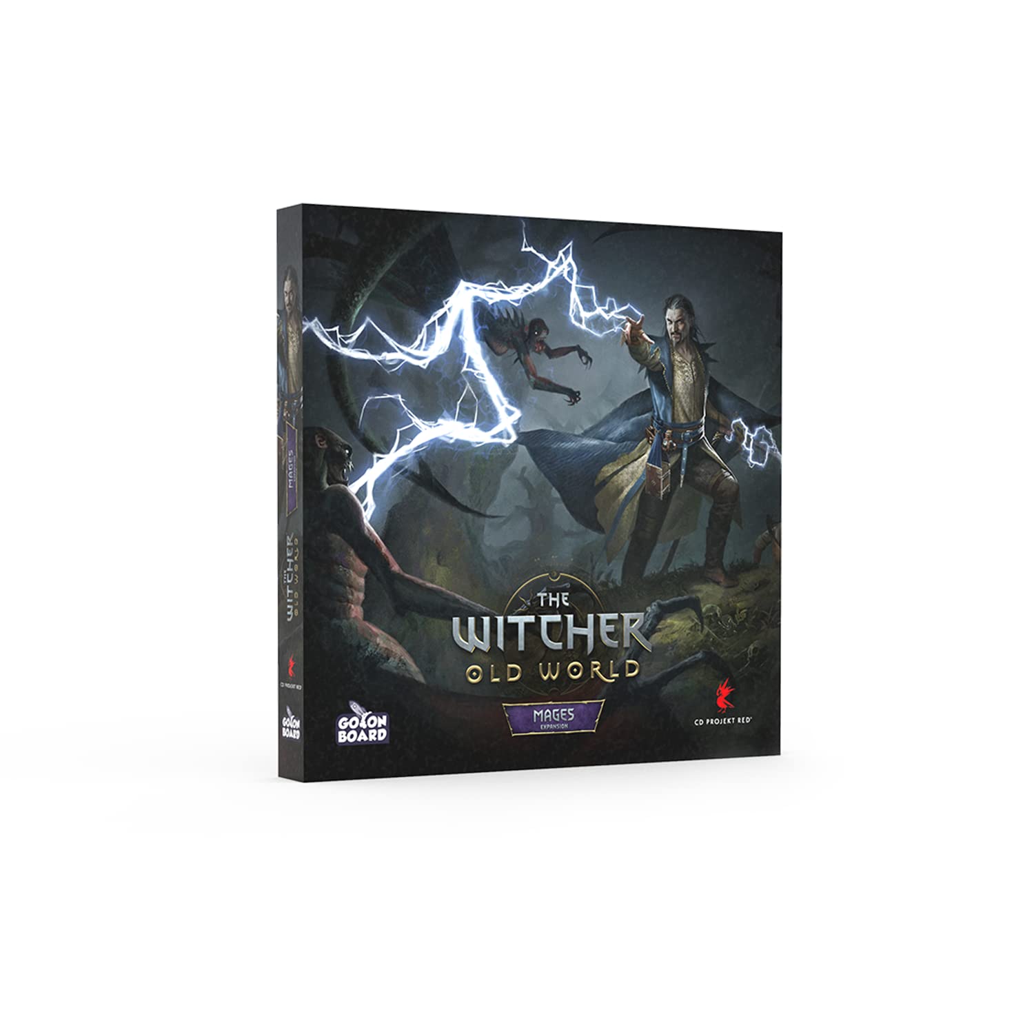 Go On Board | Mages Expansion: The Witcher: Old World | Board Game | Ages 14+ | 1-5 Players | 90-150 Minutes Playing Time (REBWIT03) — image 1