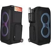 Multifunction Case Speaker Carry Cover Compatible with Jbl PartyBox Stage 320 Portable Party Speaker
