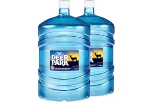 Deer Park Natural Spring Water - Two Bottle Bundle (5-Gallons each bottle)