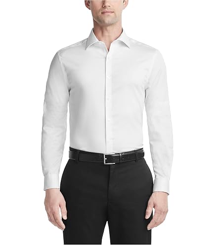 van heusen dress shirts wrinkle free Men's Shirt Slim Fit Ultra Flex Collar Stretch care Van Heusen dress Size:XL/16 - (UK 16/US 12/EU 44) How To Layer Under red sweet 16 dresses