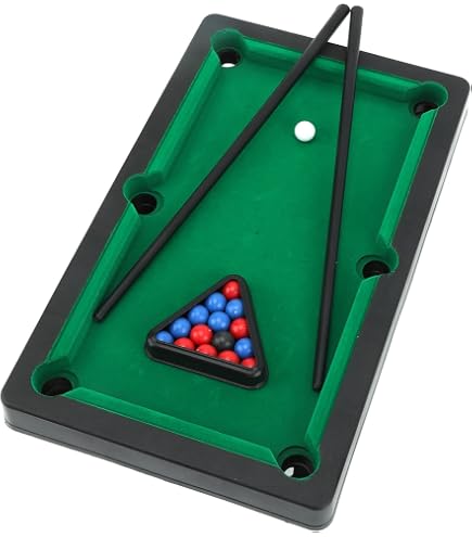 16 Billes De Billard En Résine 32 Mm - Kit Complet Avec Boule Blanche, Pour Jeux, Décoration, Collection - 4