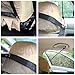 PAWOAH Pet Dog Car Net Barrier Backseat Mesh for Vehicle,Keep Pets Off The Front Seat Fit Cars/Vans/SUV's/Trucks(115X62CM)