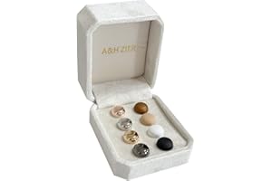 A&H ZIER 8 Pack Pinless Hijab Magnets Strong Hijab Pins for Women No-Snag for Magnetic Scarf Pins for Muslin Women