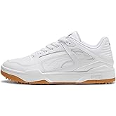 pumagolf Slipstream G Golf Shoe, Puma White-Puma White, 12.5