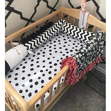 cotton crib bumper