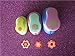 3PCS Circle and Petal Shaped Craft Punch Set School Scrapbook Gifts DIY Paper Cutter EVA Foam Flowers Hole Punches