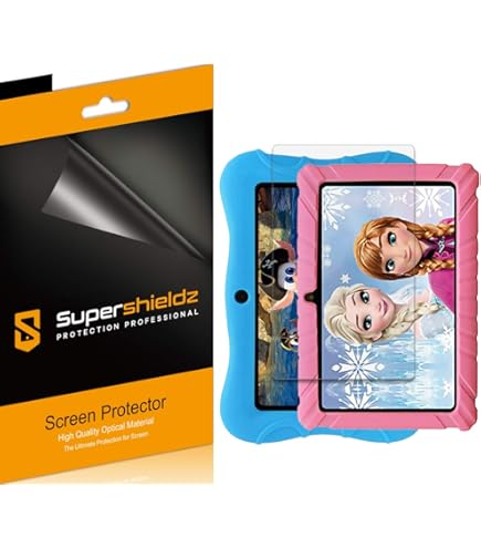 REY Pellicola Salvaschermo Per Huawei MEDIAPAD T5 10.1", Pellicole Salvaschermo Vetro Temperato