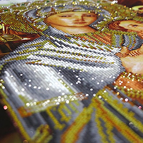 image for Handser DIY Diamond Embroidery Paintings, Religious Icon Special Shape