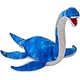 Plesiosaurus Plush Toy, Dinosaur Stuffed Animal Throw Plushie Pillow Doll, Soft Blue Fluffy Friend Hugging Cushion - Present for Every Age & Occasion
