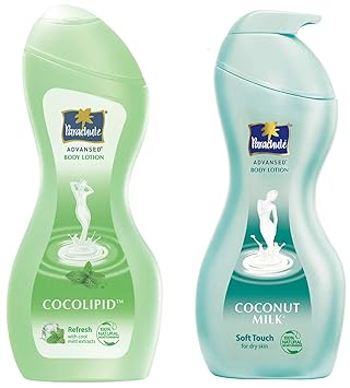 Parachute Advansed Body Lotion Refresh, 250 ml & Advansed Body Lotion Soft Touch, 400 ml Combo