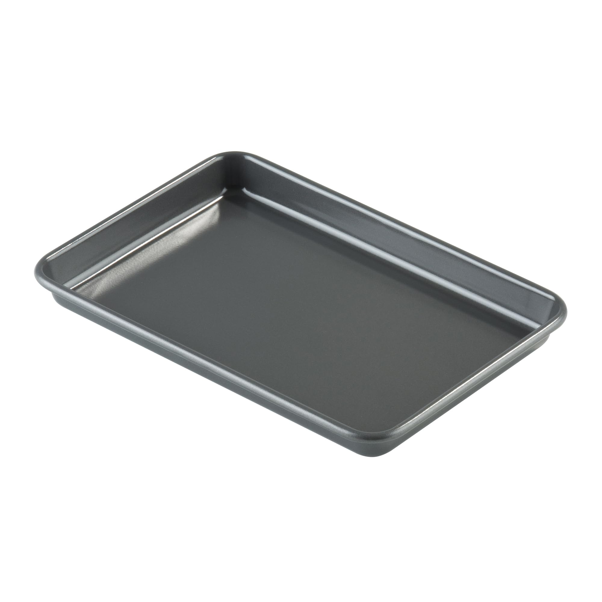 Prochef KB1012 Teflon Silicon Coated Small Oven Tray 25cm x 17cm , Black (Packaging may vary) — image 1