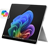 Microsoft Surface Pro 2-in-1 Laptop/Tablet (2024), Windows 11 Copilot+ PC, 13" Touchscreen OLED Display, Snapdragon X Elite (12 Core), 32GB RAM, 1TB Storage, Platinum