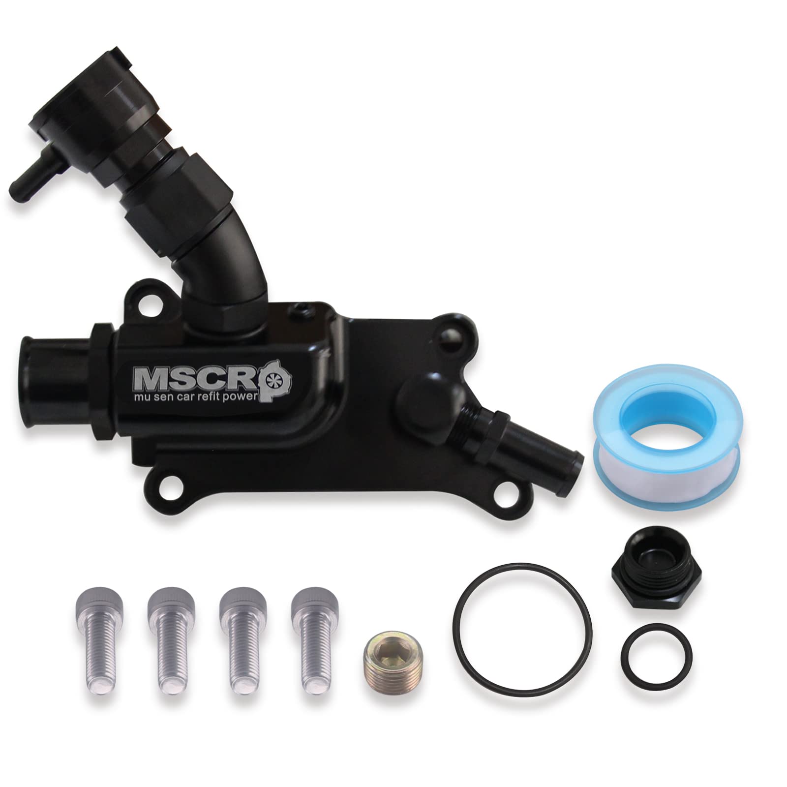 Photo 1 of Upper Coolant Housing Straight Inlet with Integrated Filler Neck for Honda K24 K20Z3