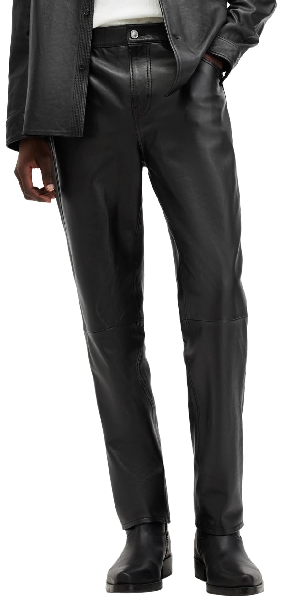 Photo 1 of AllSaints Men's Lynch Trouser, Black