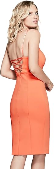 Guess By Marciano Dress レディース Us サイズ Xs カラー オレンジ ワンピース チュニック 通販 Amazon