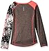 Reebok Little Girls' Graffiti Long Sleeve Top