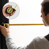 RIZIKIN Heavy Duty Tape Measure 5m 16ft Stainless Steel Retractable Tape view 8