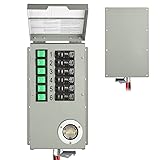 Nature's Generator Transfer Switch 6 Circuits 120V