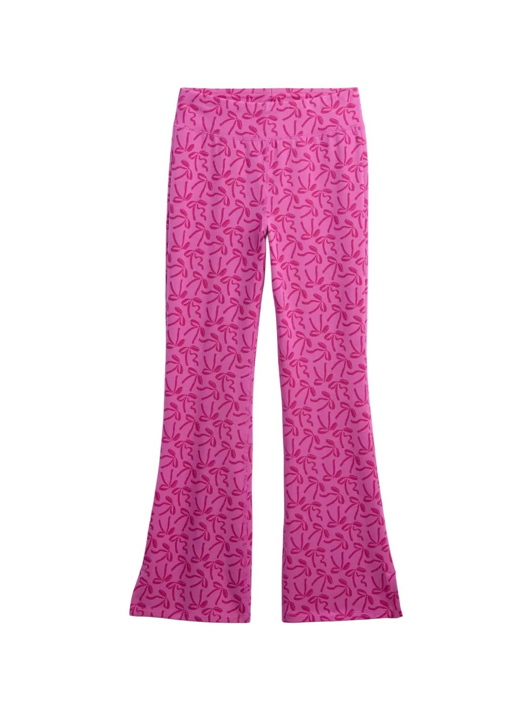 GAP Girls Flare Legging Pants Bow Print L