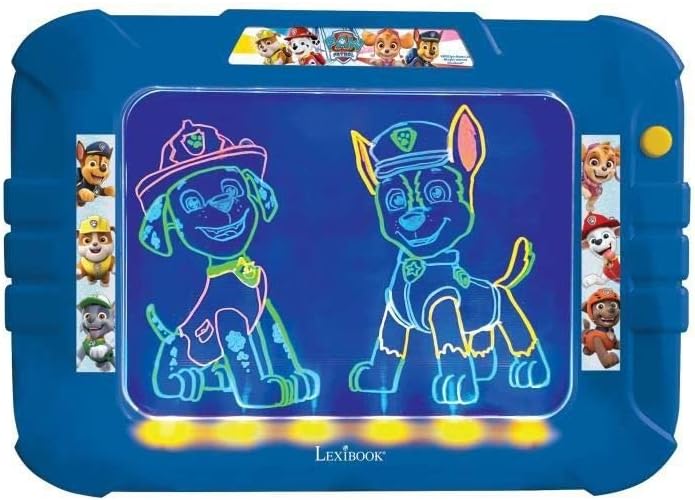 LEXIBOOK, Paw Patrol, Neon Electronic Drawing Board - Image 4