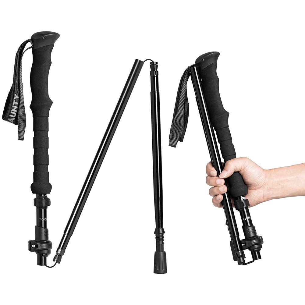 Collapsible Walking Stick for Travel, Adjustable