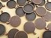20 Pack - CleverDelights 1 3/16” Round Pendant Trays - Mix Pack - Copper Bronze Silver Black