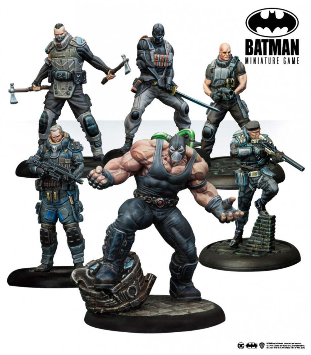 Knight Models Miniature Game Resina DC Comics Superhero (Box Bane: Venom Overdrive)