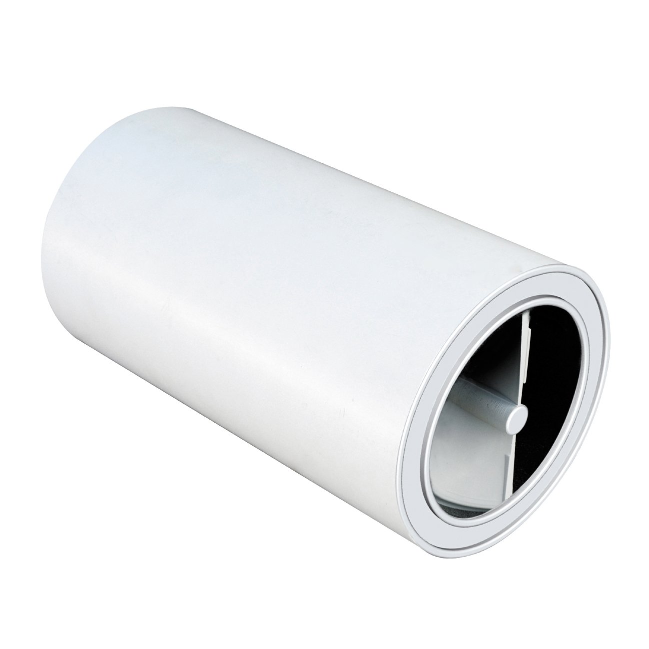 La Ventilazione HE4330 Acoustic Muffler for Holes and Ventilation Ducts, White, ø 160 mm